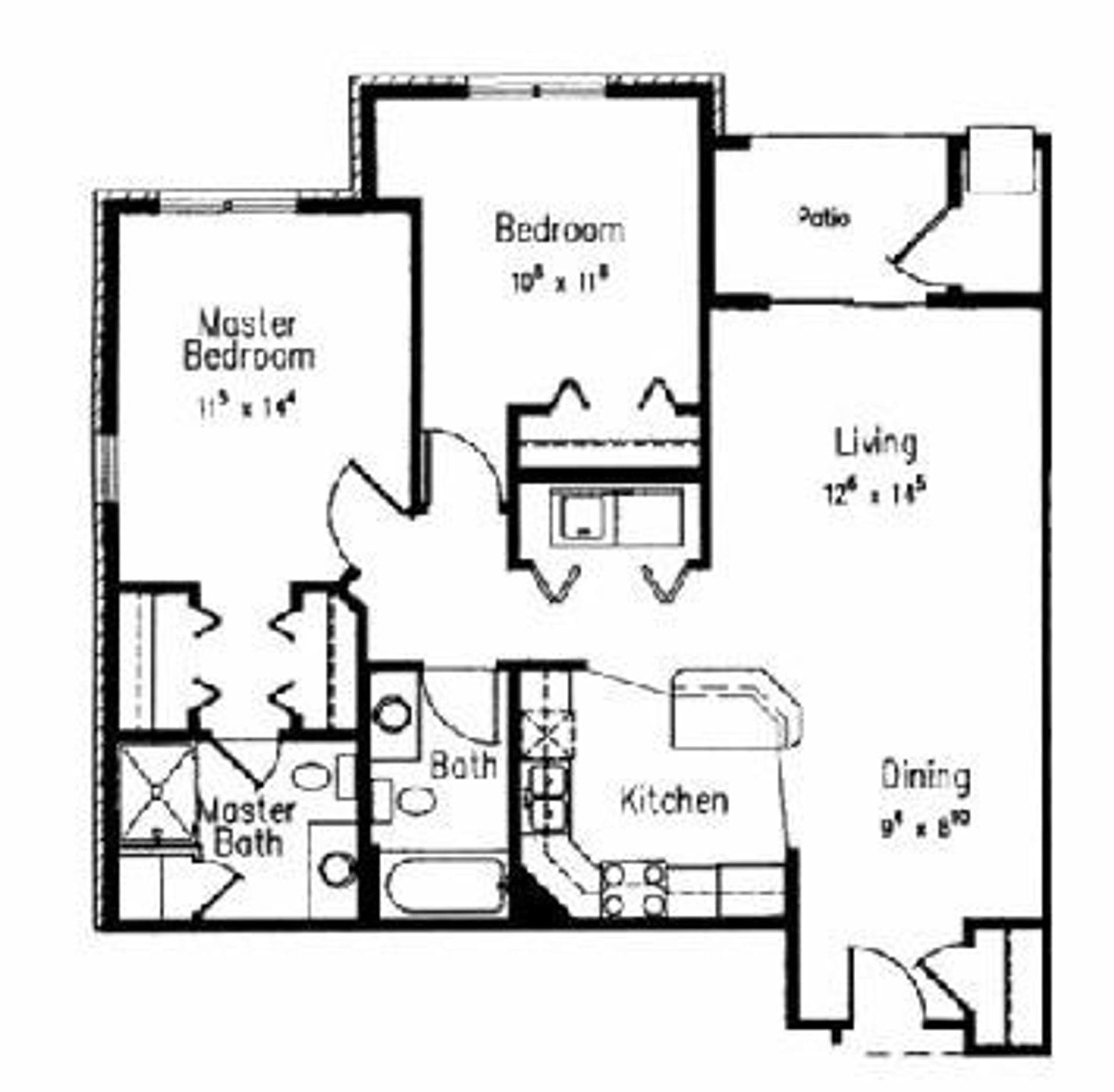 Middleton Apartment: 1080 N. Pleasant View Road