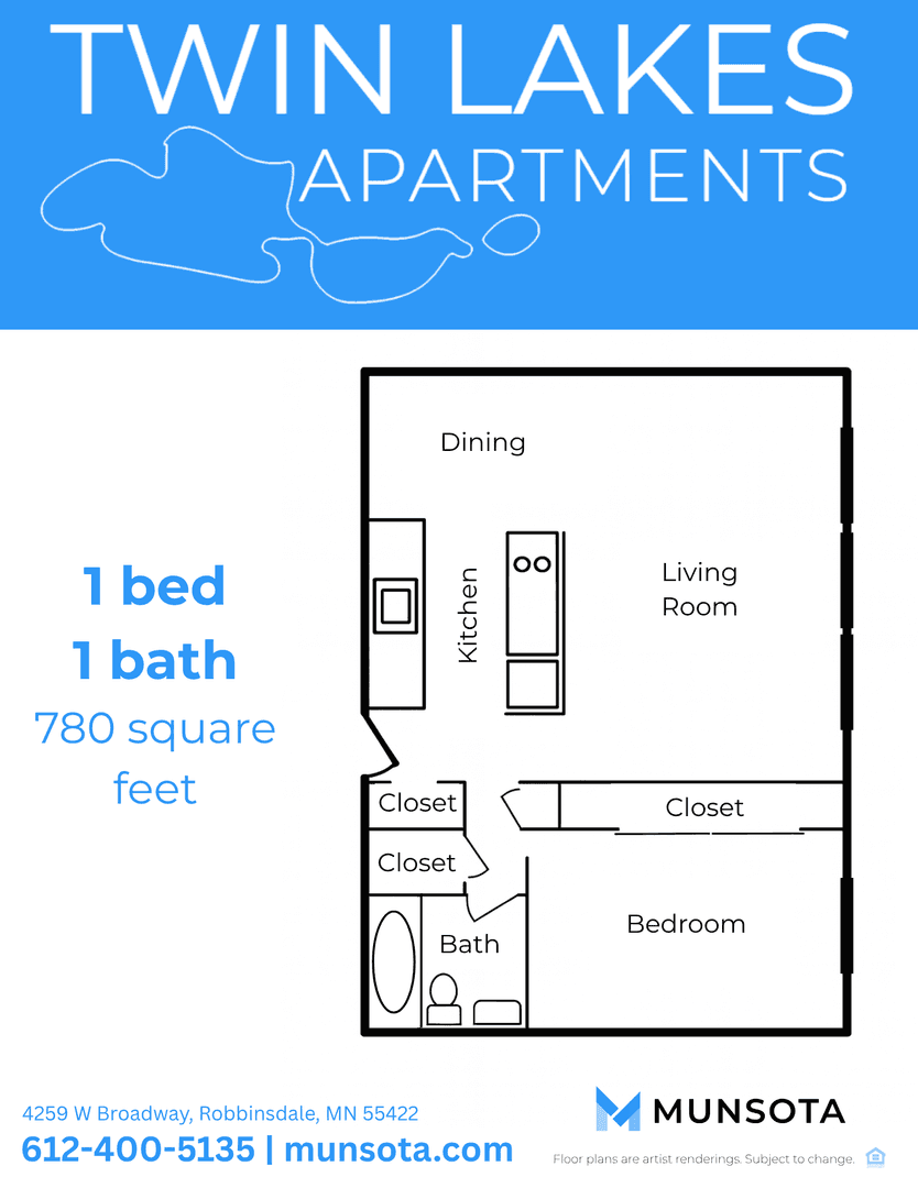 Robbinsdale Apartment: 4259 W. Broadway