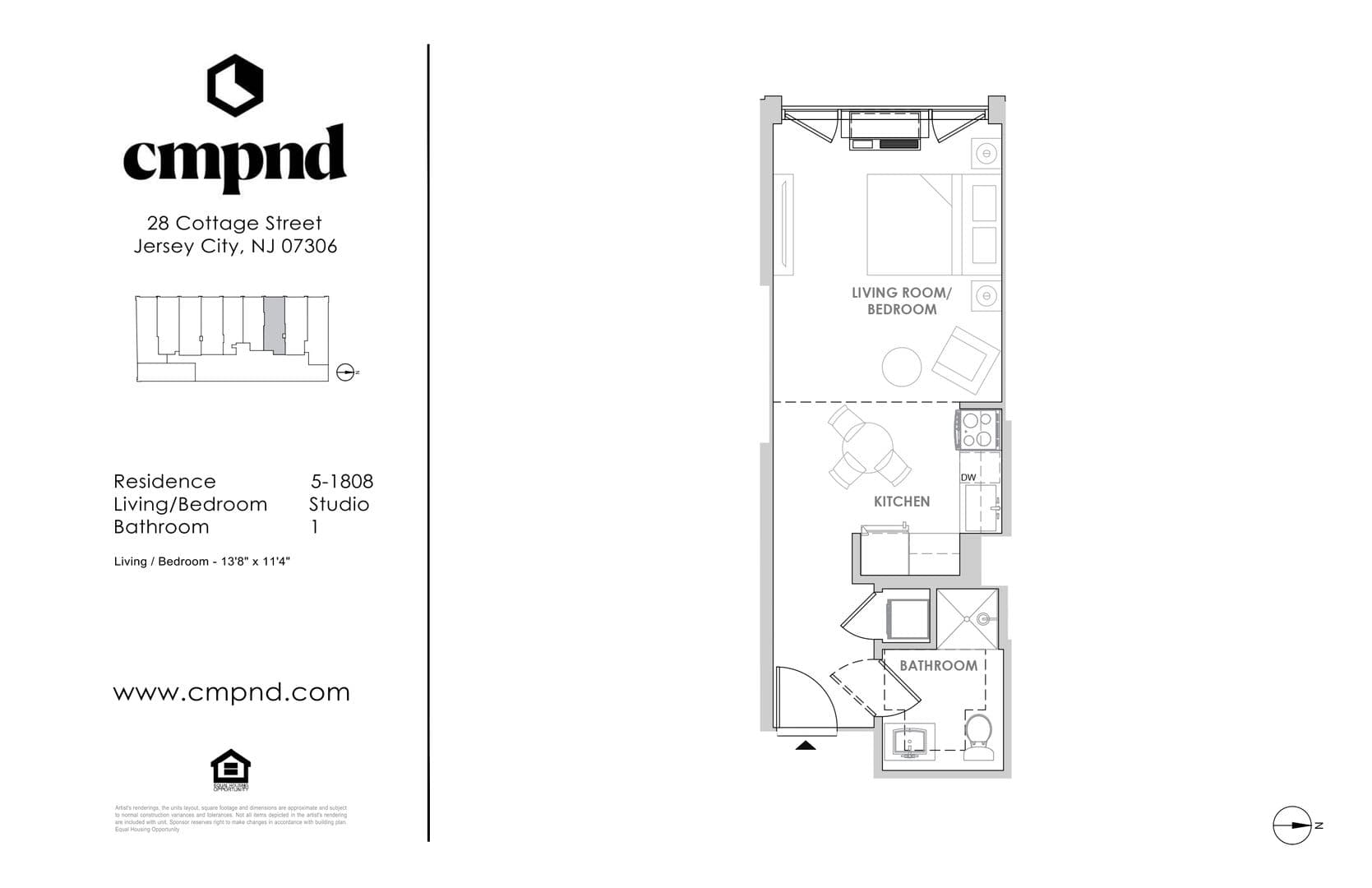 Jersey City Apartment: 28 Cottage Street