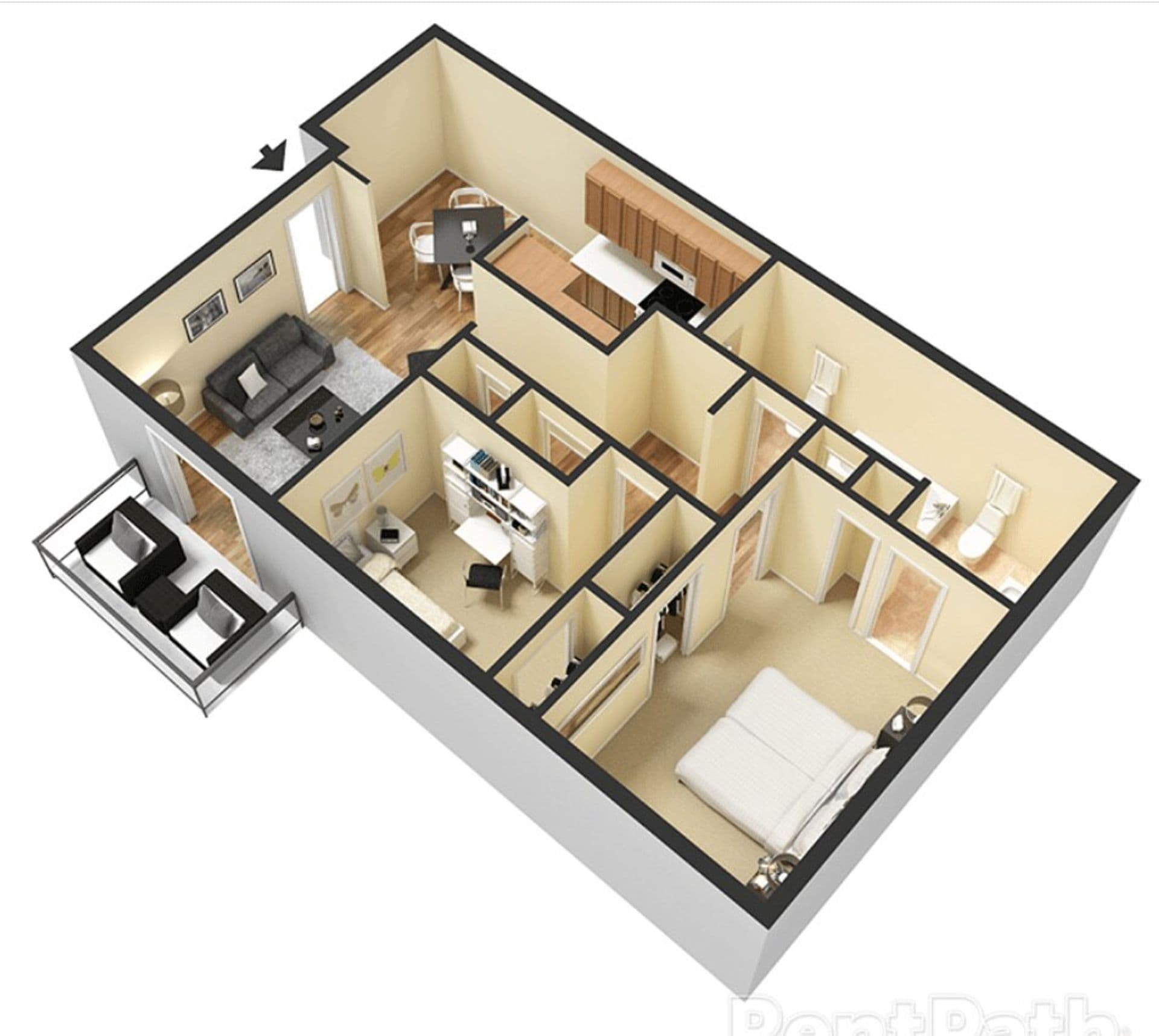 Birmingham Apartment: 701 Crest Valley Way