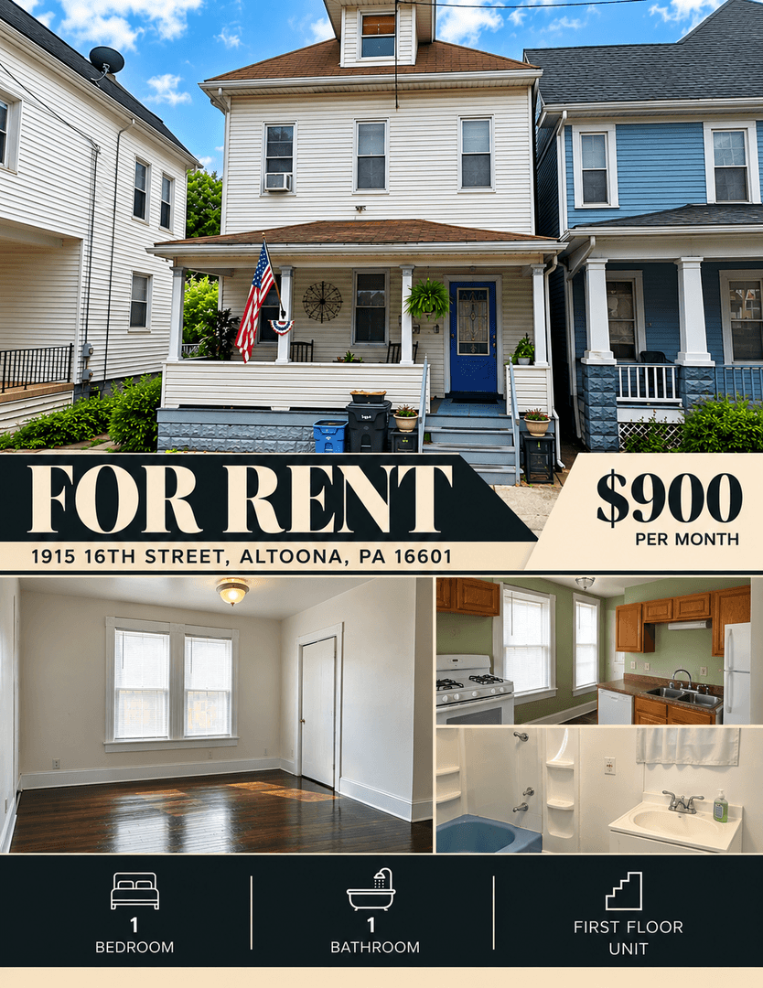 Altoona Apartment: 1915 16th St