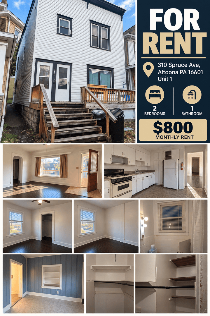 Altoona Apartment: 310 Spruce Avenue