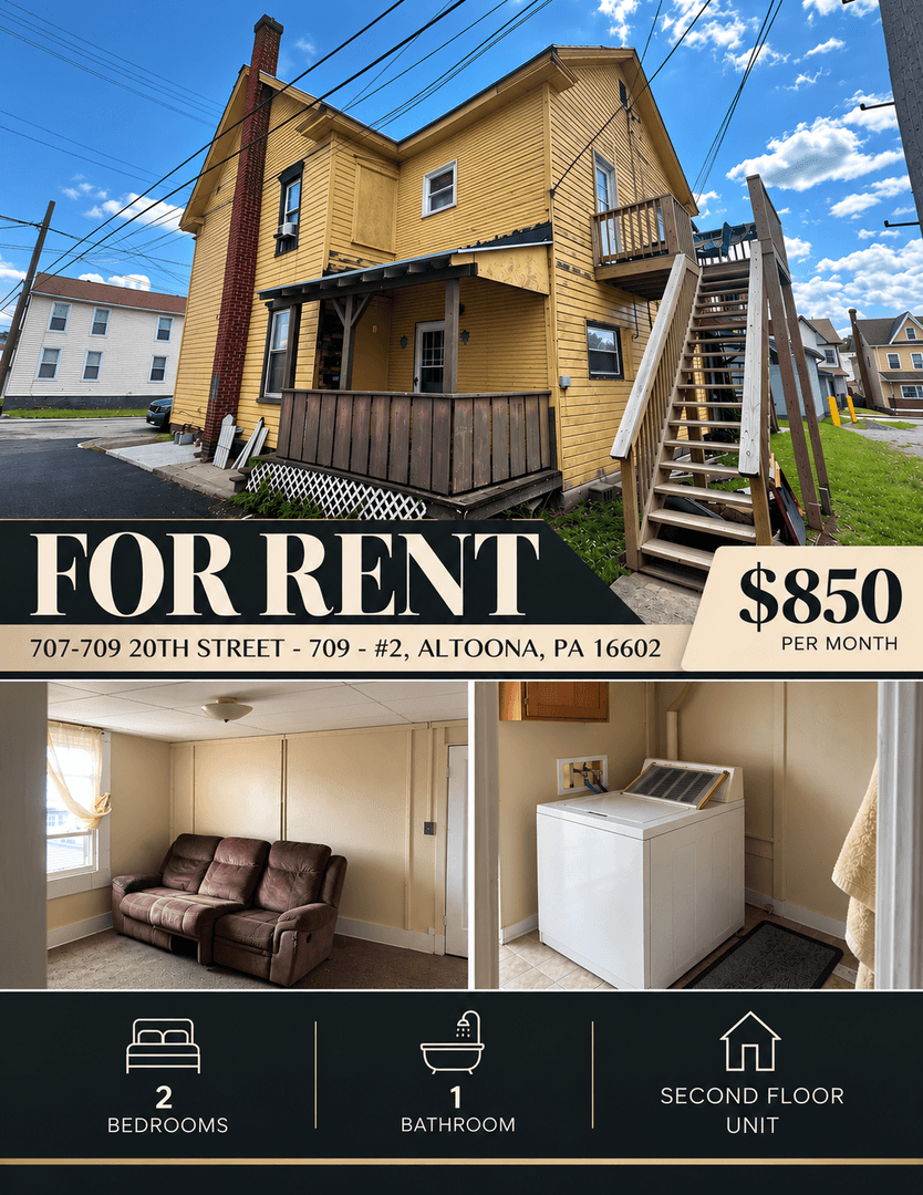 Altoona Apartment: 707-709 20th Street