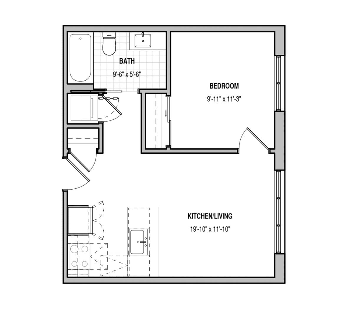 Chicago Apartment: 6044 N Winthrop Ave