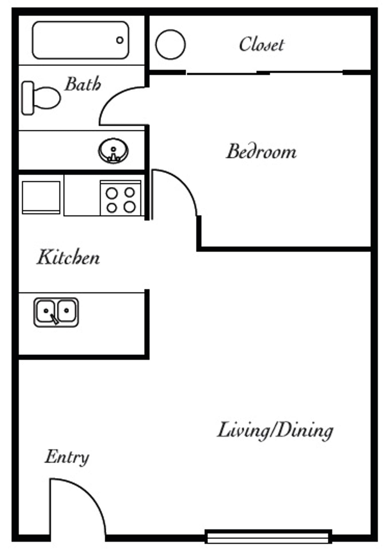 Des Moines Apartment: 2060 S Kent Des Moines Rd