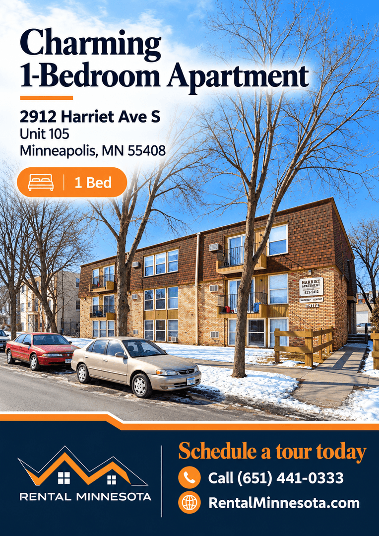 Minneapolis Apartment: 2912 Harriet Ave S
