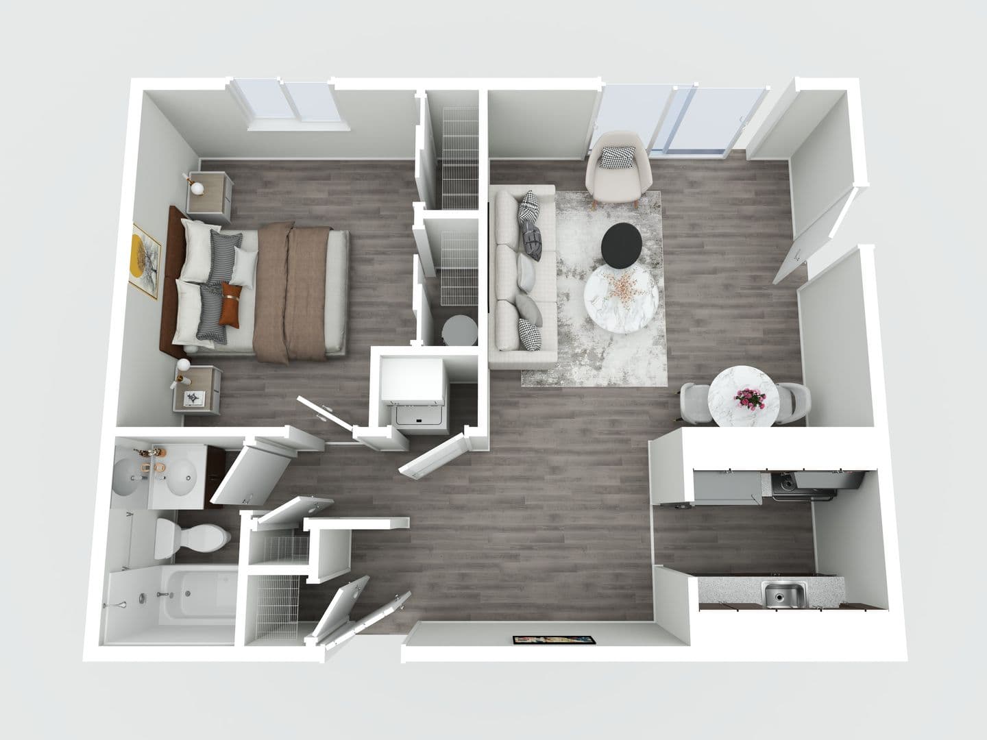 Milwaukee Apartment: 6311, 6323, 6331, 6343, 6363, 6351, 6371, 3621, 3633, 3635, 3641, 3653, 3661, 3673 W. College Ave.