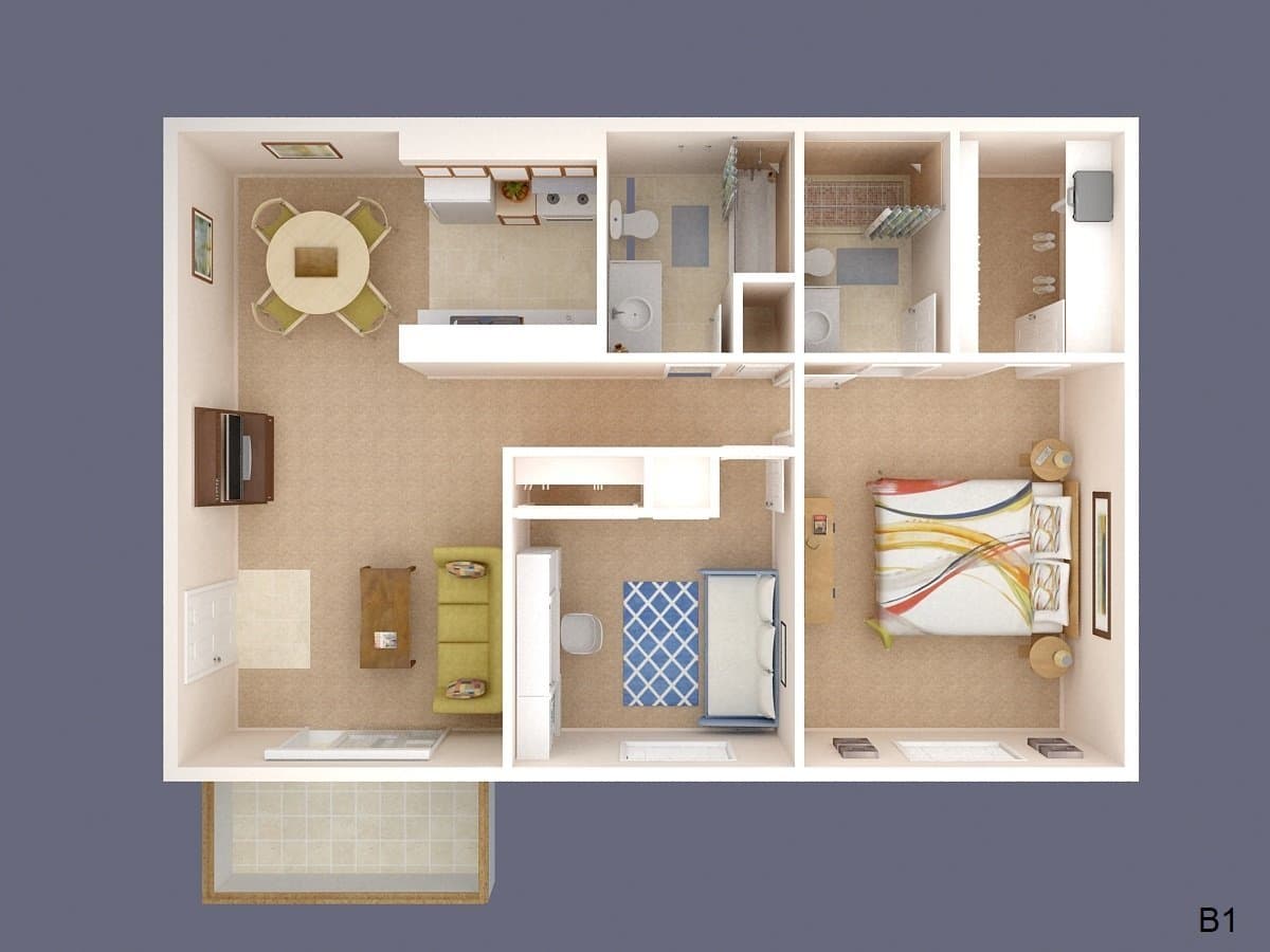 Oklahoma City Apartment: 1128 Glade Avenue