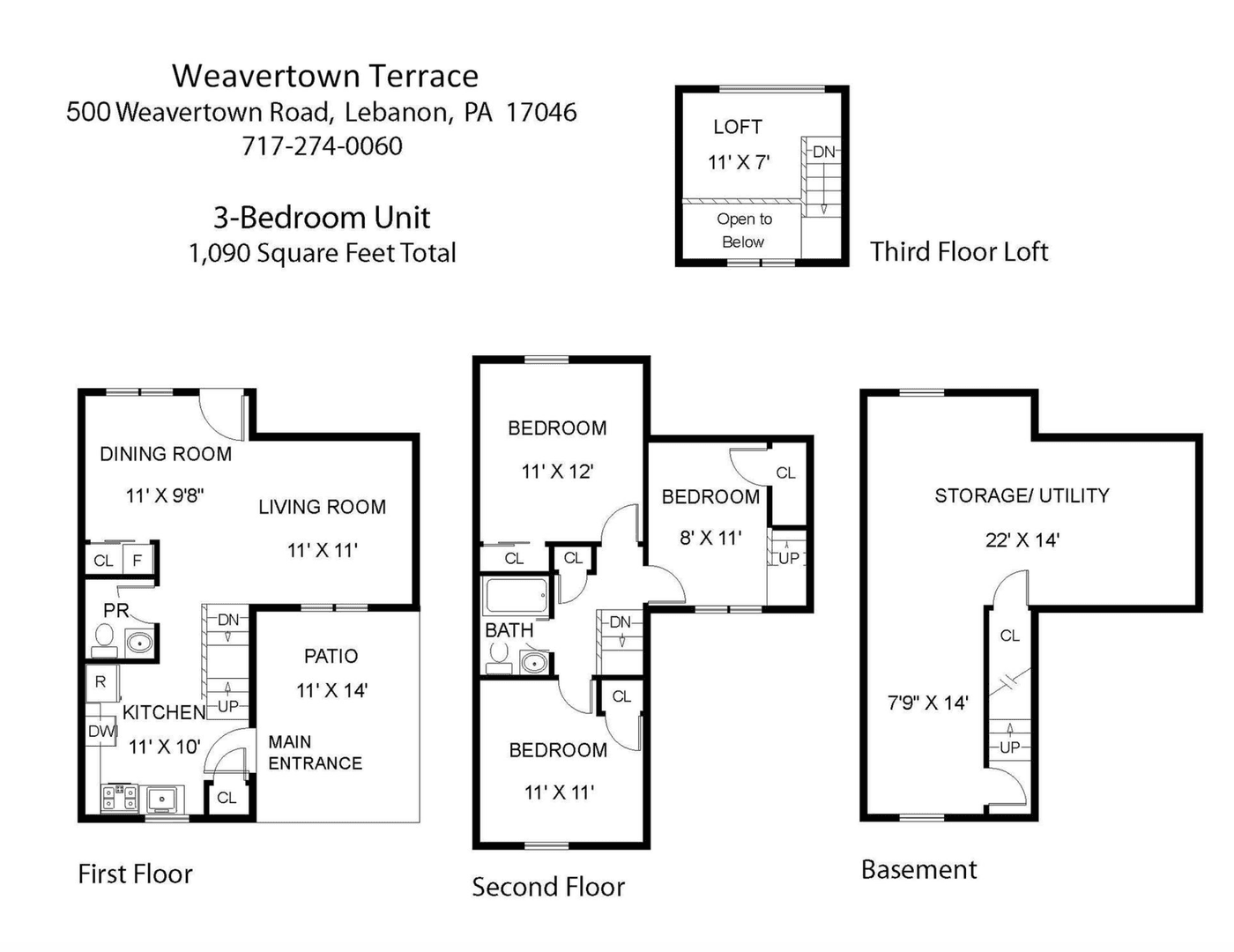 Lebanon Townhome: 500 Weavertown Road #125A