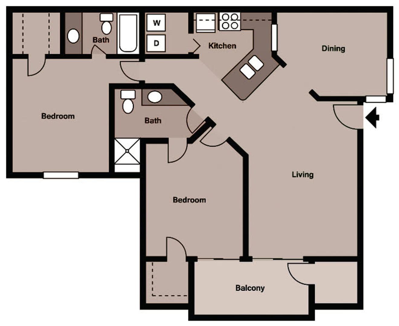 Lake Mary Apartment: 780 Creekwater Terrace