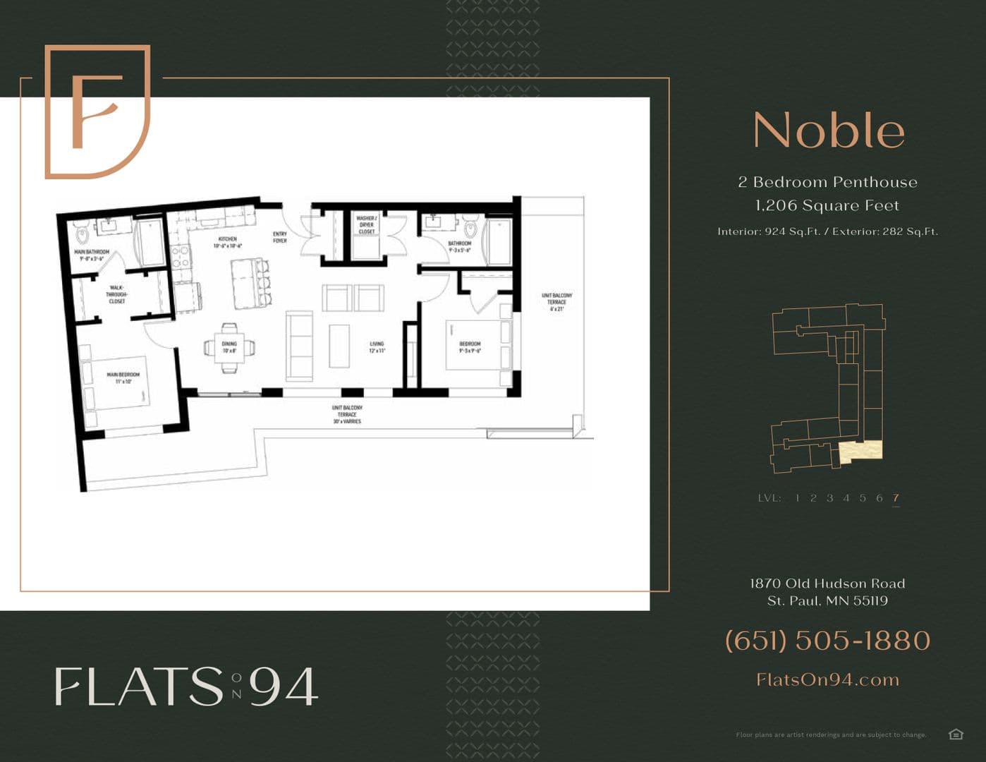 Saint Paul Apartment: 1870 Old Hudson Road