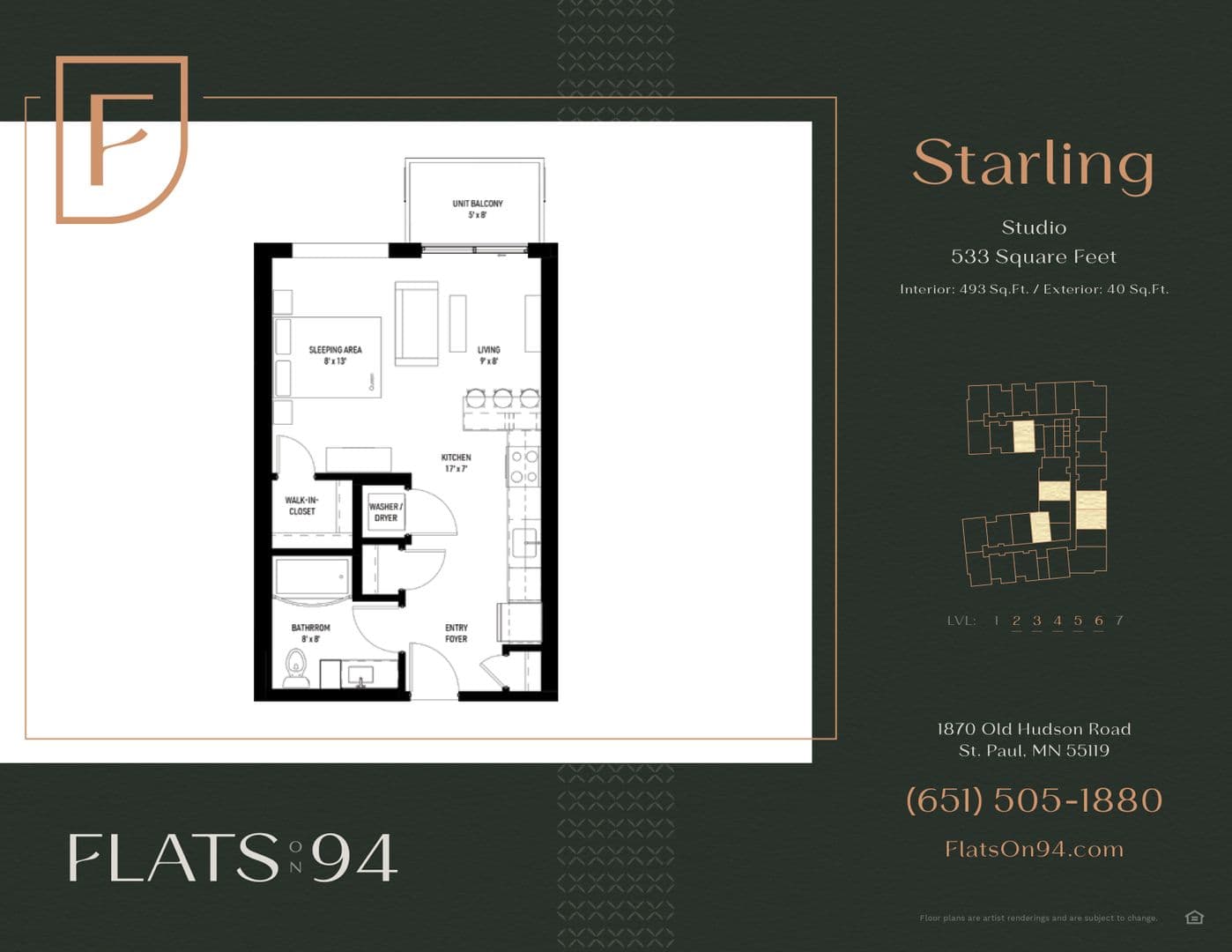 Saint Paul Apartment: 1870 Old Hudson Road
