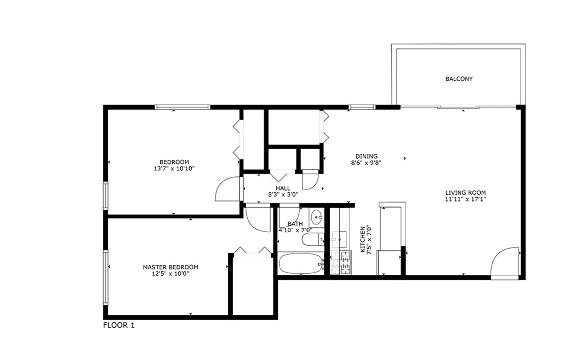 Temple Hills Apartment: Keith Street/ 28th Avenue