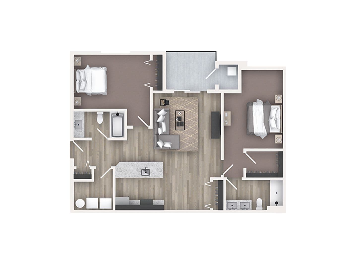 Lapeer Apartment: 1710 Rustic Drive