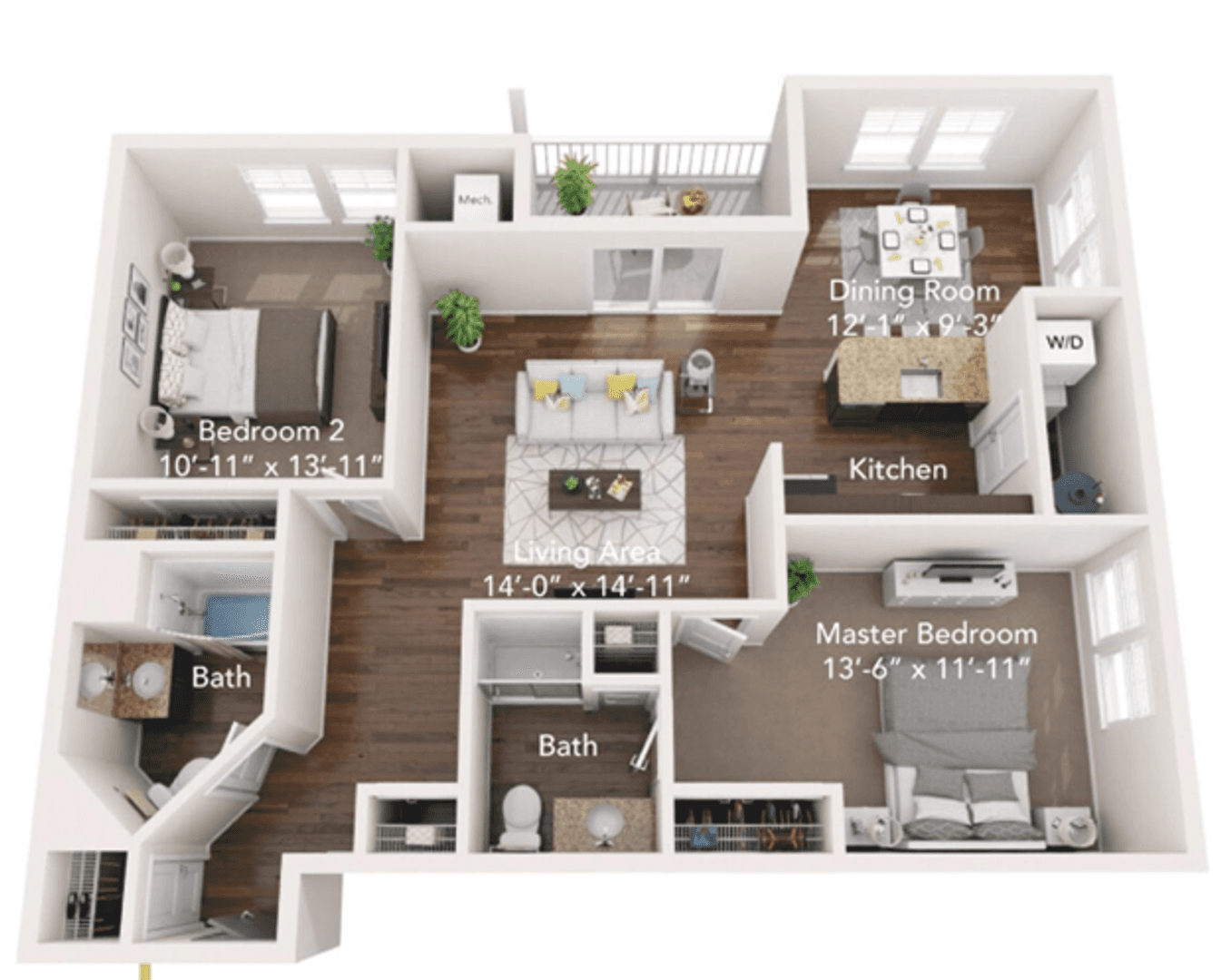 St. Charles Apartment: 2049 Marlowe Boulevard