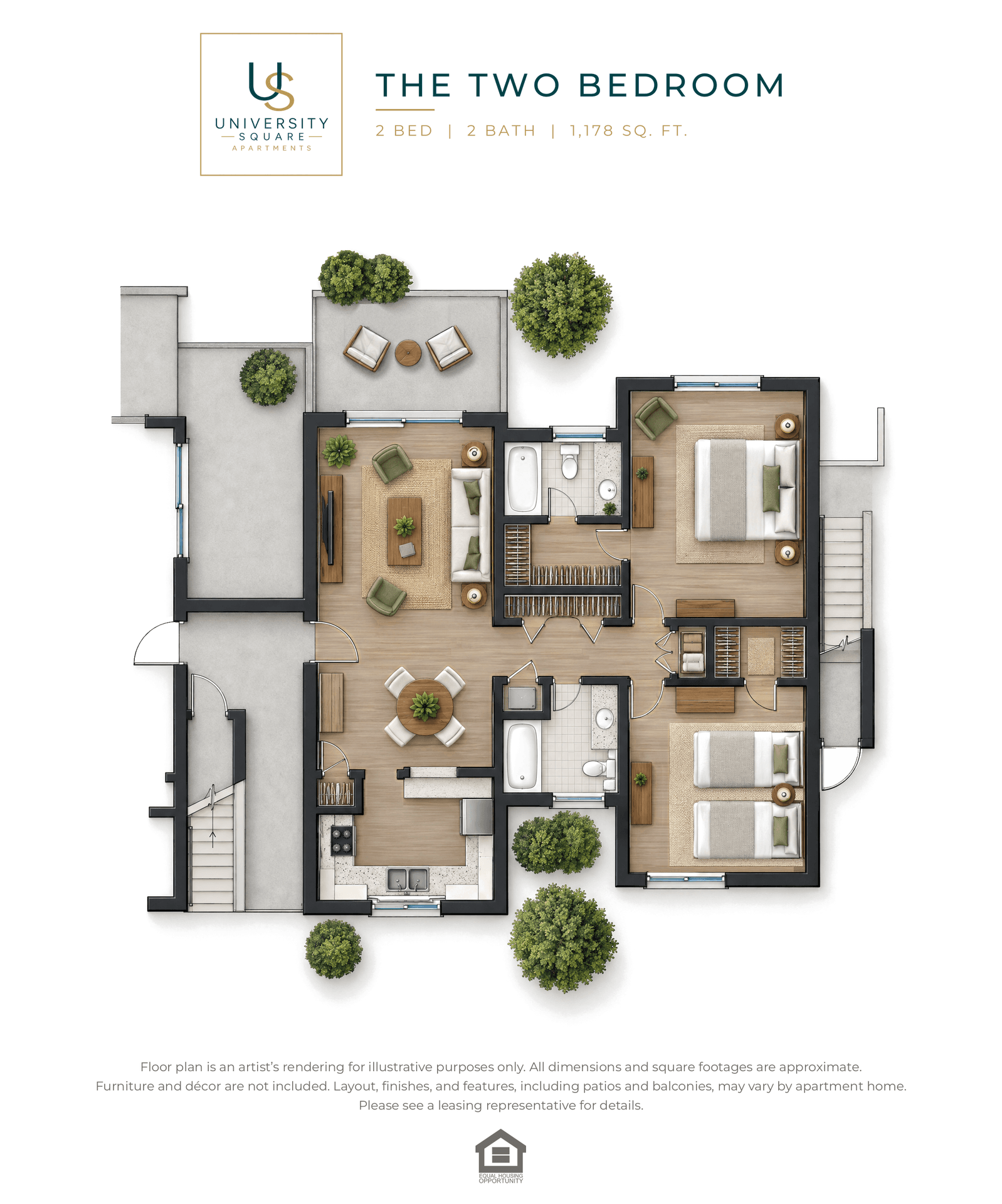 Jacksonville Apartment: 3420 University Blvd S