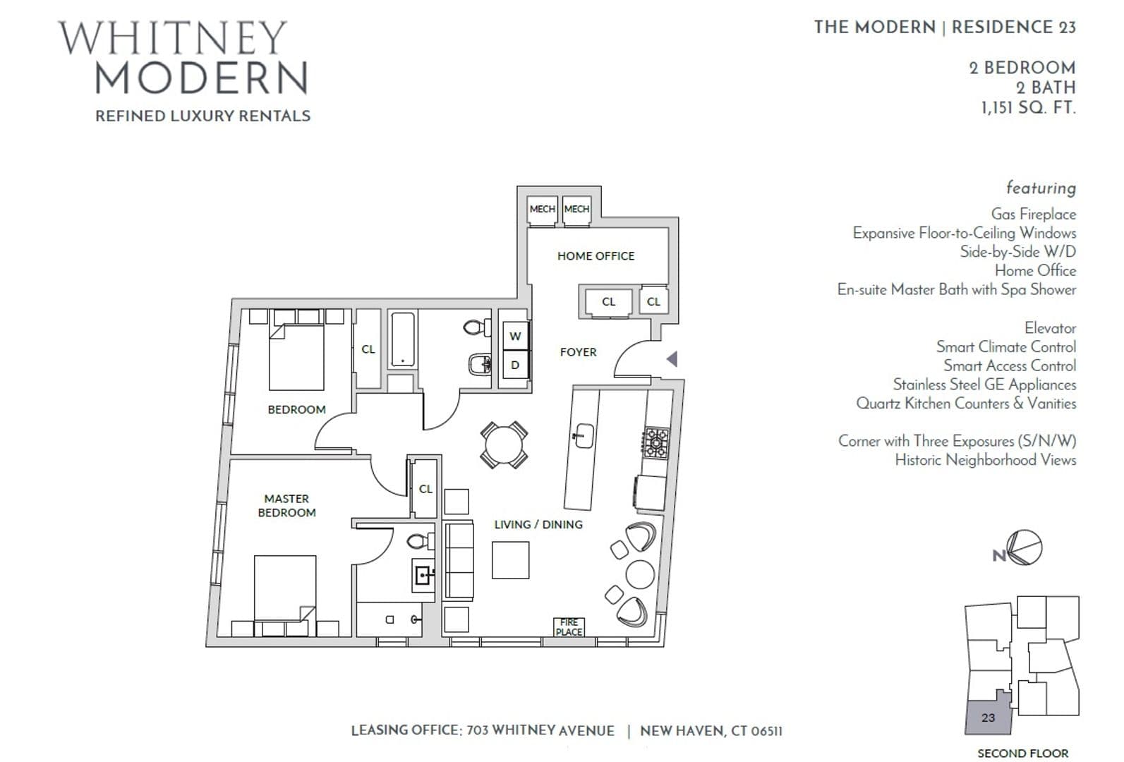 New Haven Apartment: 703 Whitney Avenue