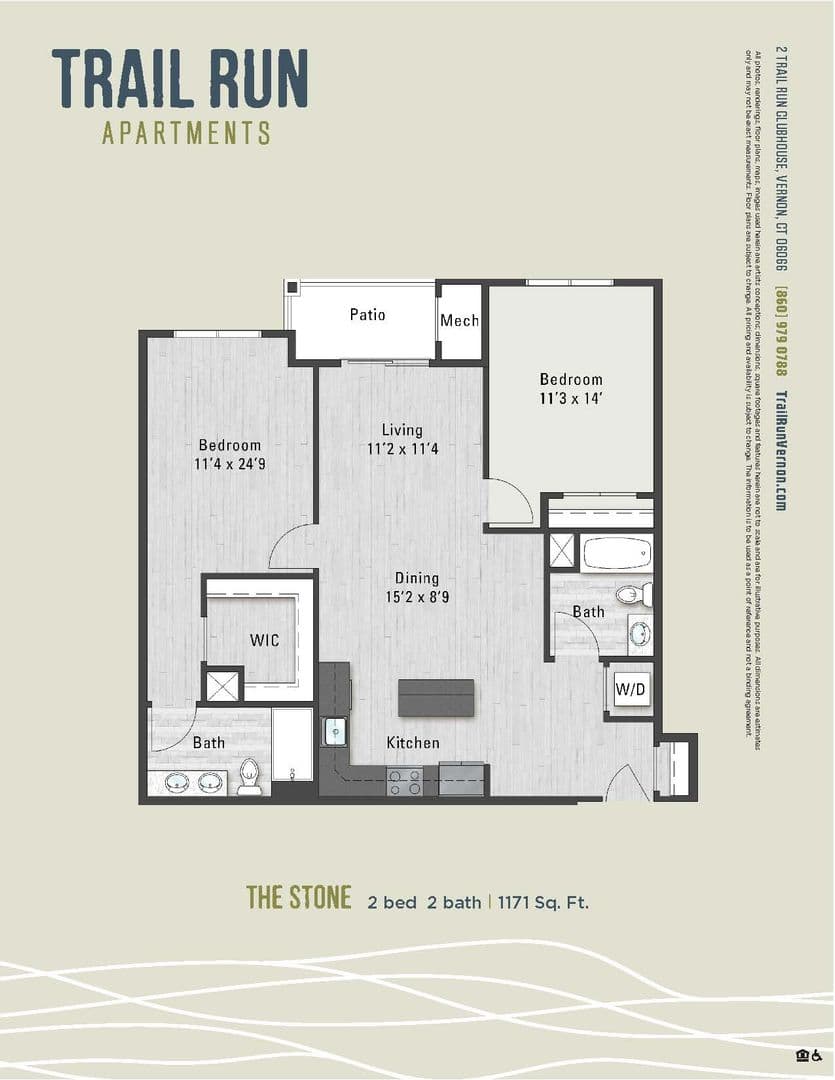 Vernon Apartment: 2 Trail Run, Clubhouse