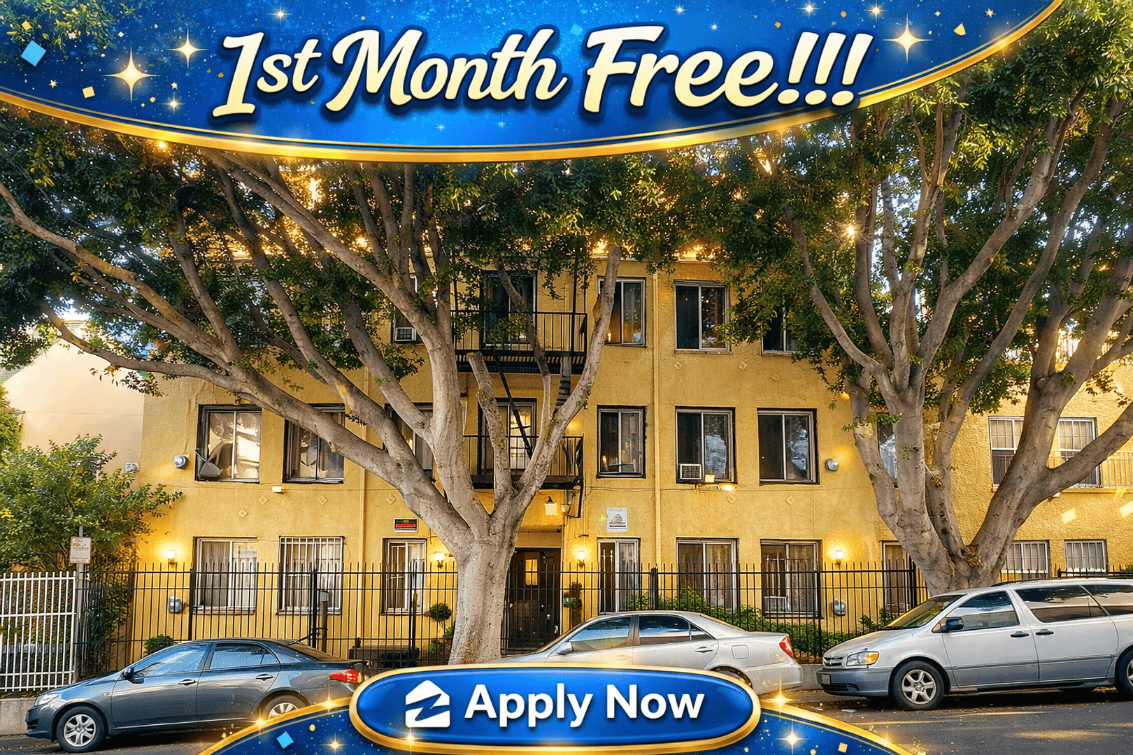 Los Angeles Apartment: 625 S. Burlington Ave