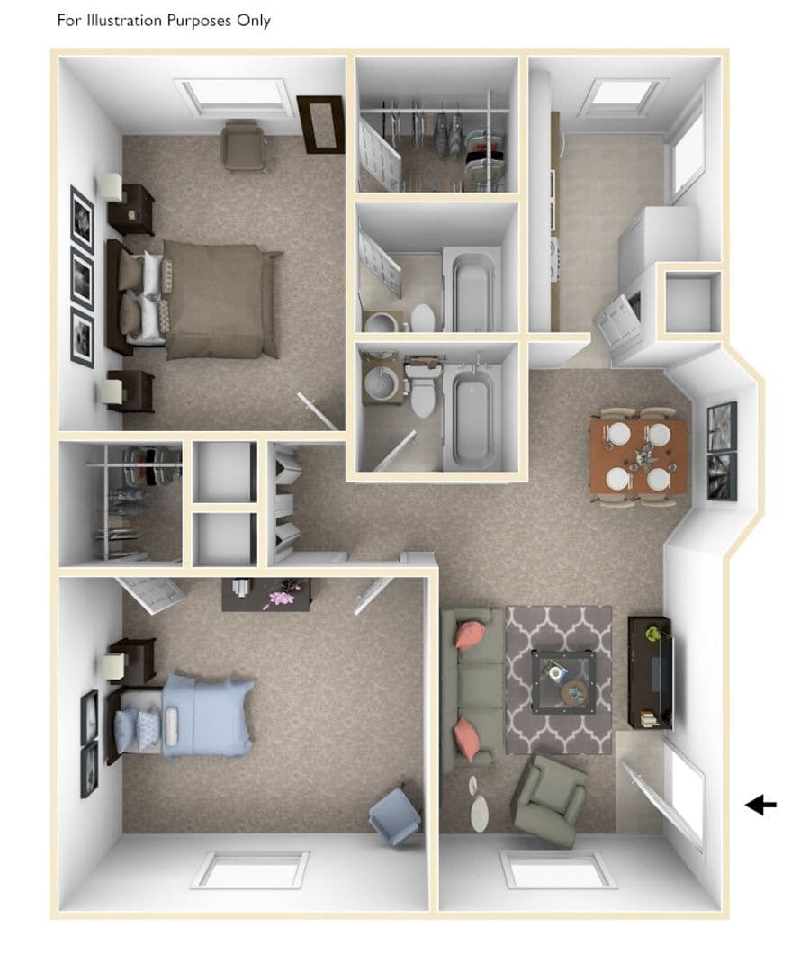 SAN ANTONIO Apartment: 3253 HILLCREST DR