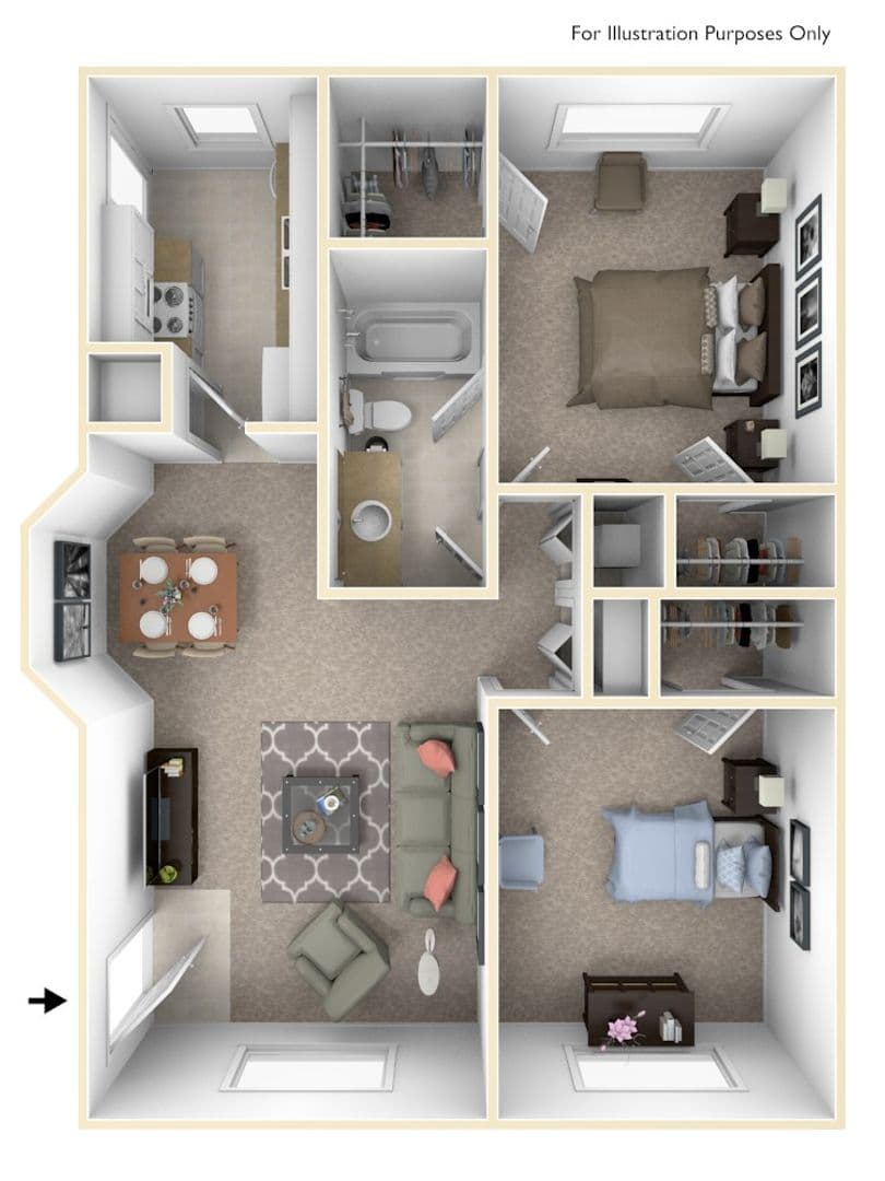 SAN ANTONIO Apartment: 3253 HILLCREST DR