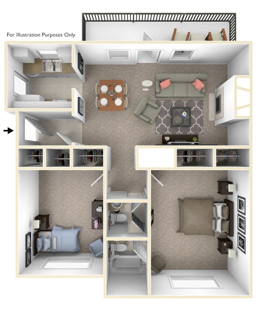 SAN ANTONIO Apartment: 3253 HILLCREST DR