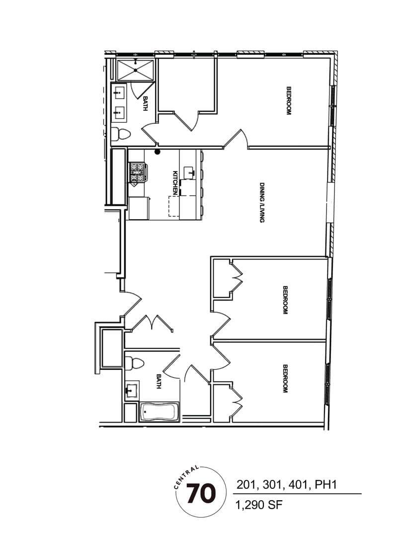 Jersey City Apartment: 70 Central Avenue