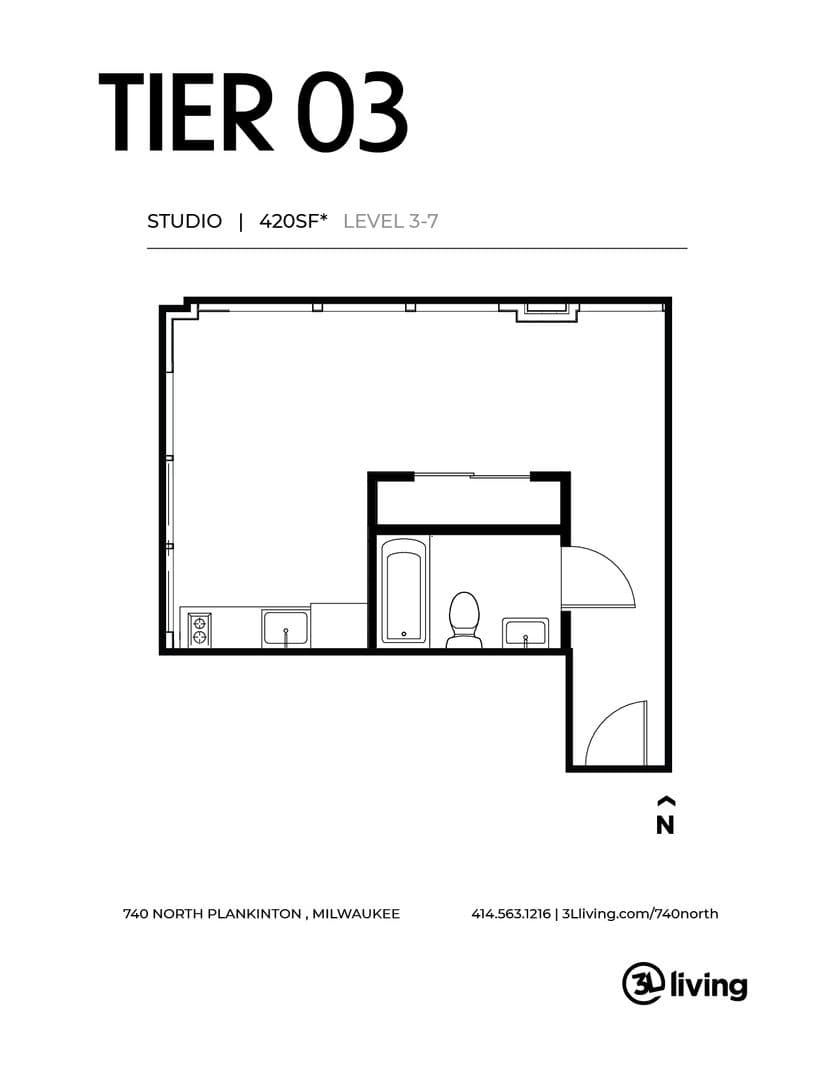 Milwaukee Apartment: 740 N. Plankinton Ave.