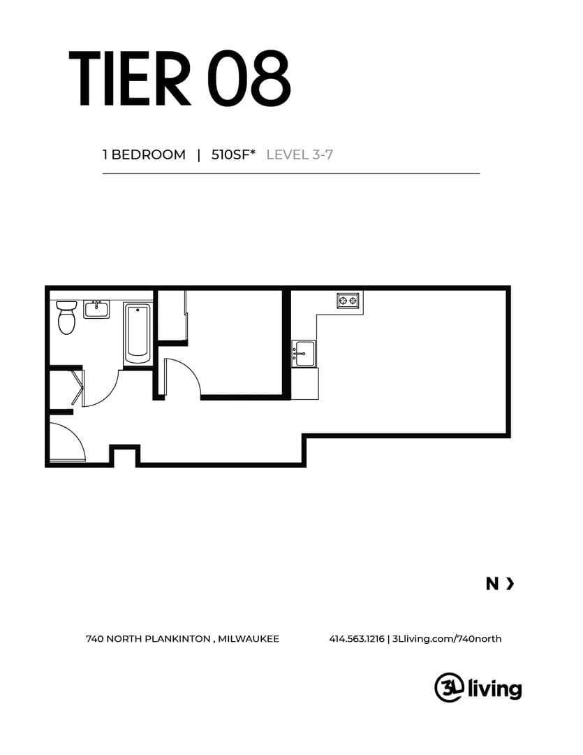 Milwaukee Apartment: 740 N. Plankinton Ave.