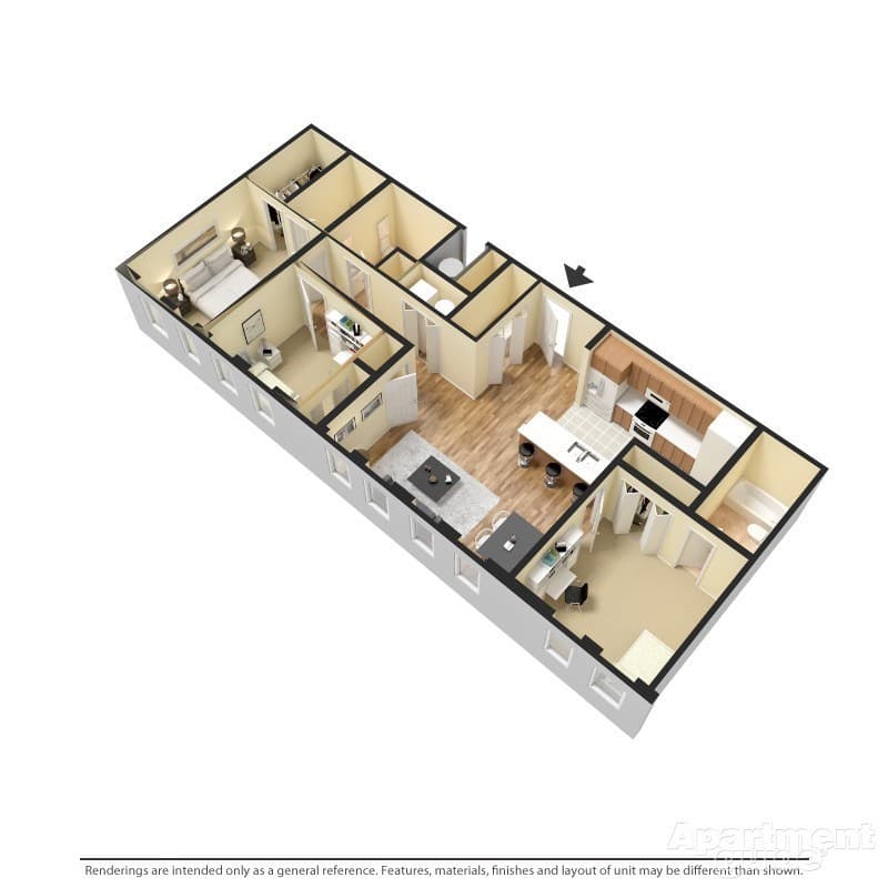 Bloomington Apartment: 701 N. College Ave.