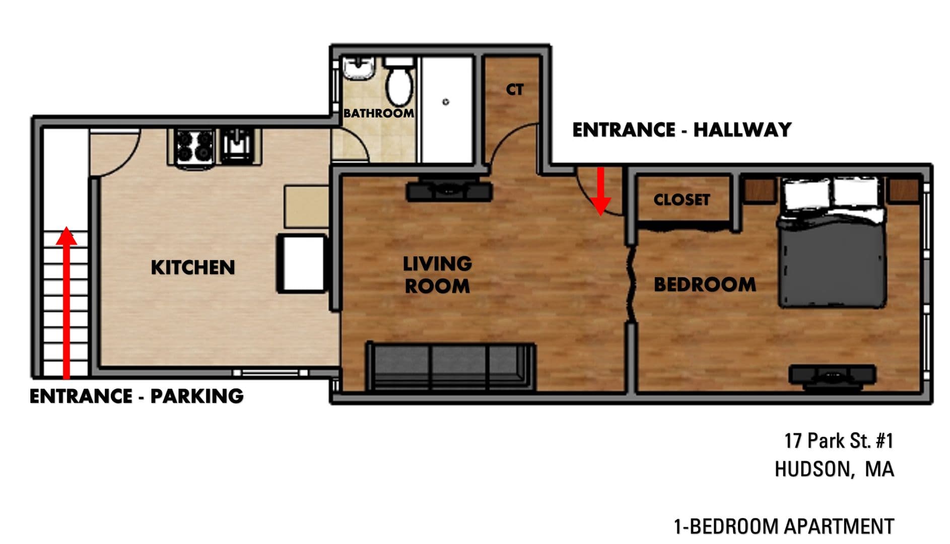 Hudson Apartment: 15-21 Park St.