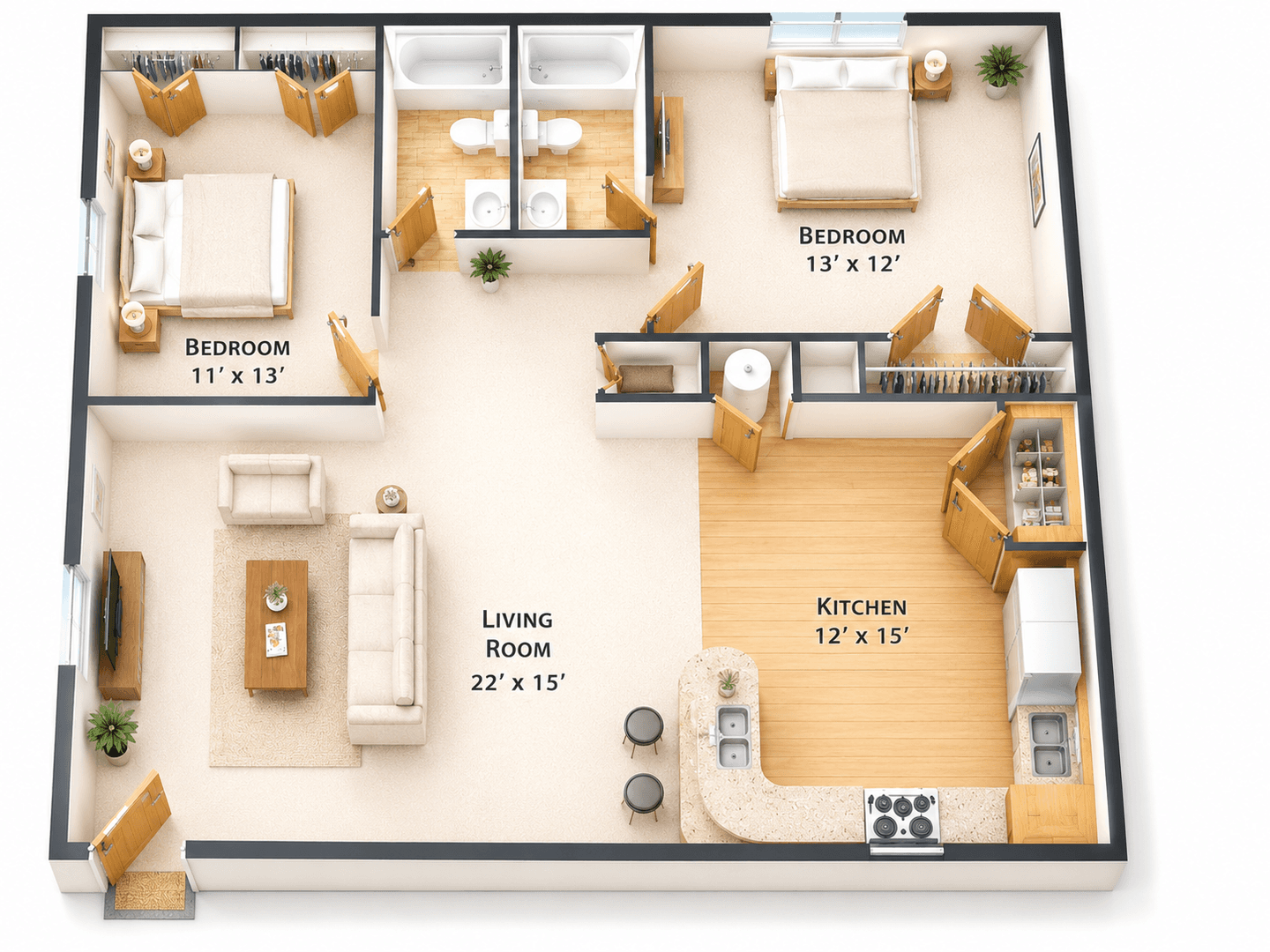 Bentonville Apartment: 7806 SW Blue Jay