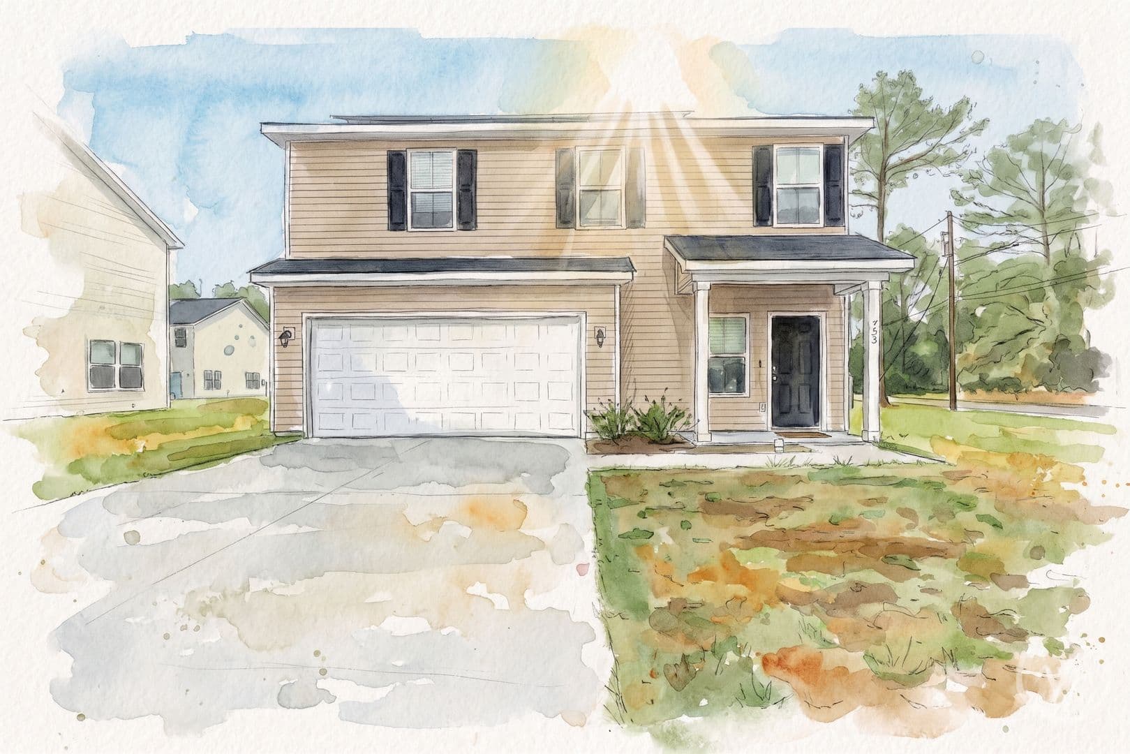 Hinesville House: 725 Mill Creek Circle