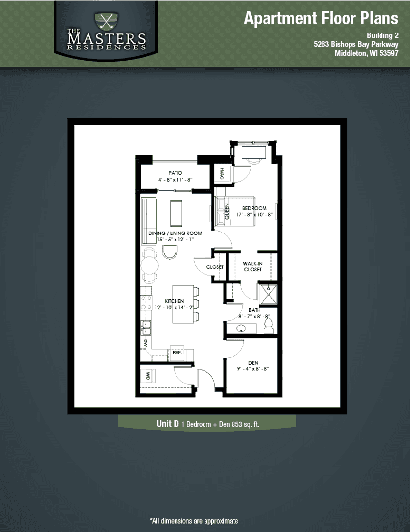 MIDDLETON Apartment: 5269 BISHOPS BAY PARKWAY