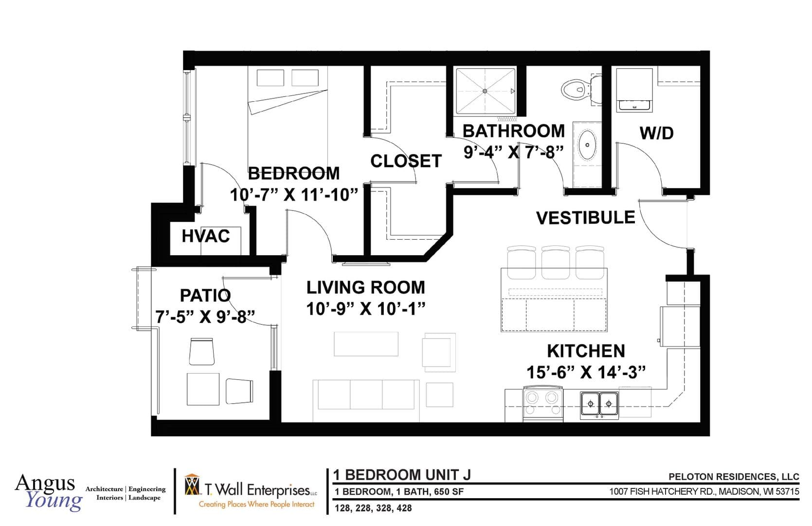 Madison Apartment: 1007 Fish Hatchery Road