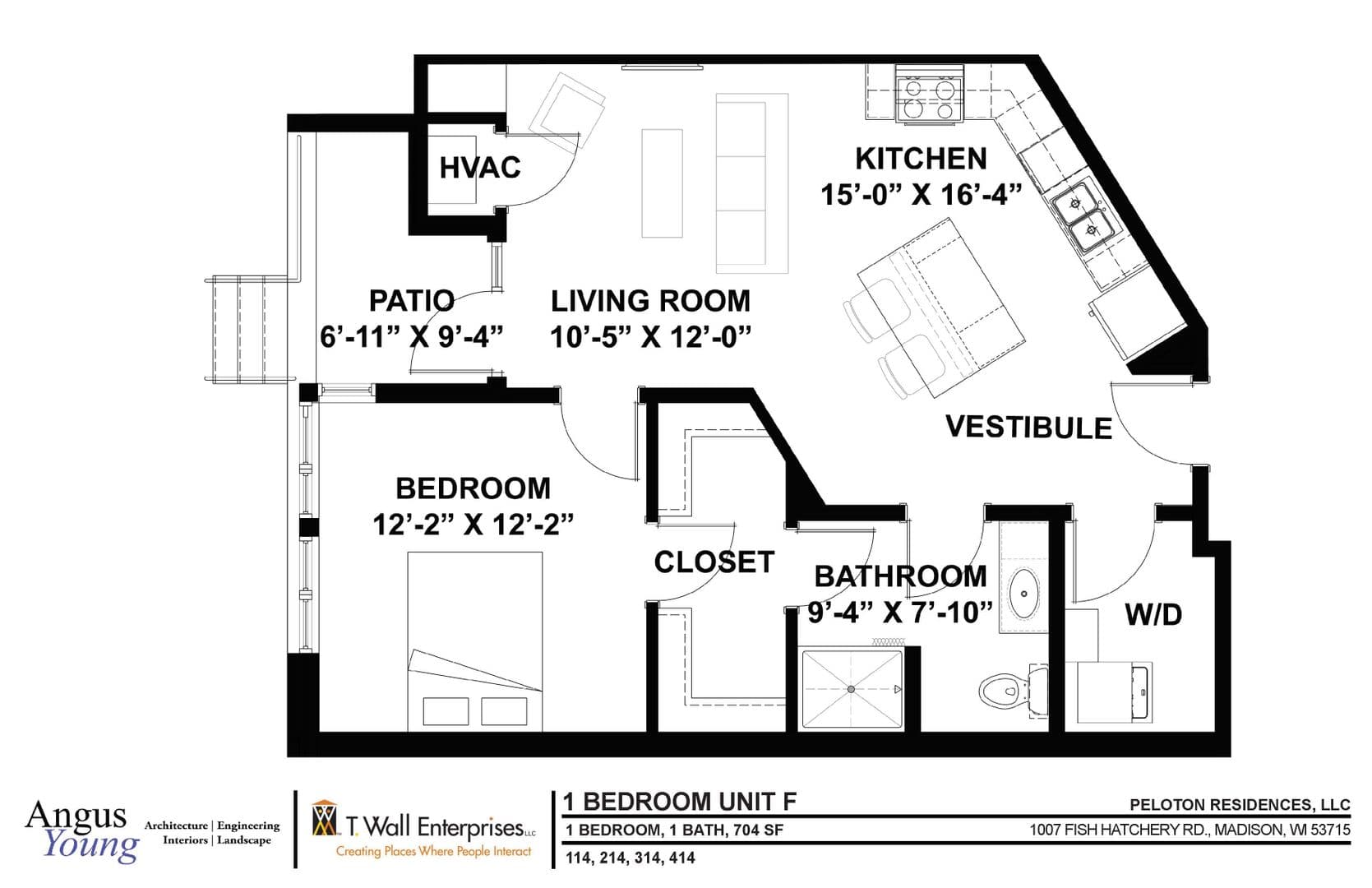 Madison Apartment: 1007 Fish Hatchery Road