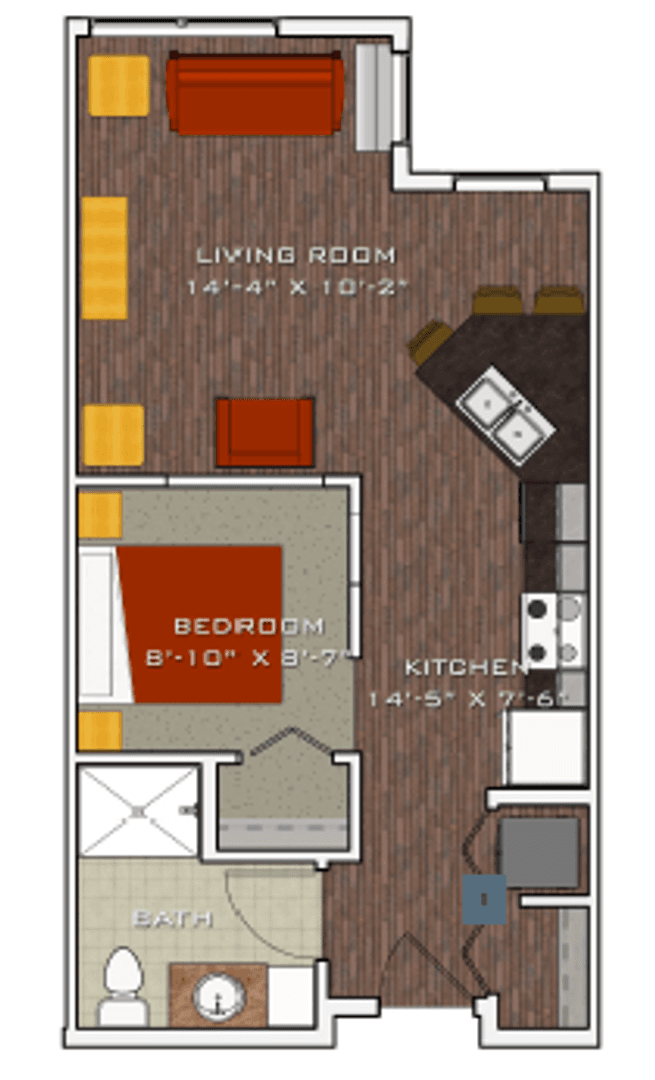 Madison Apartment: 4603 DiLoreto Ave