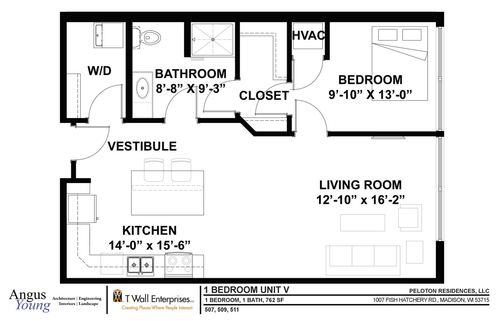 Madison Apartment: 1007 Fish Hatchery Road
