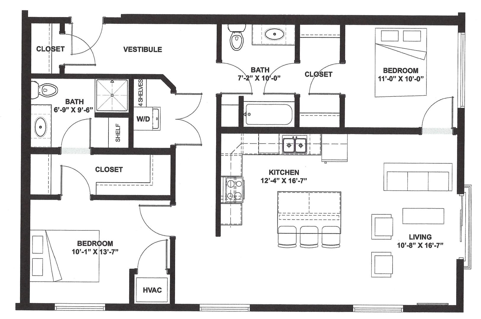 Middleton Apartment: 7609 Elmwood Ave