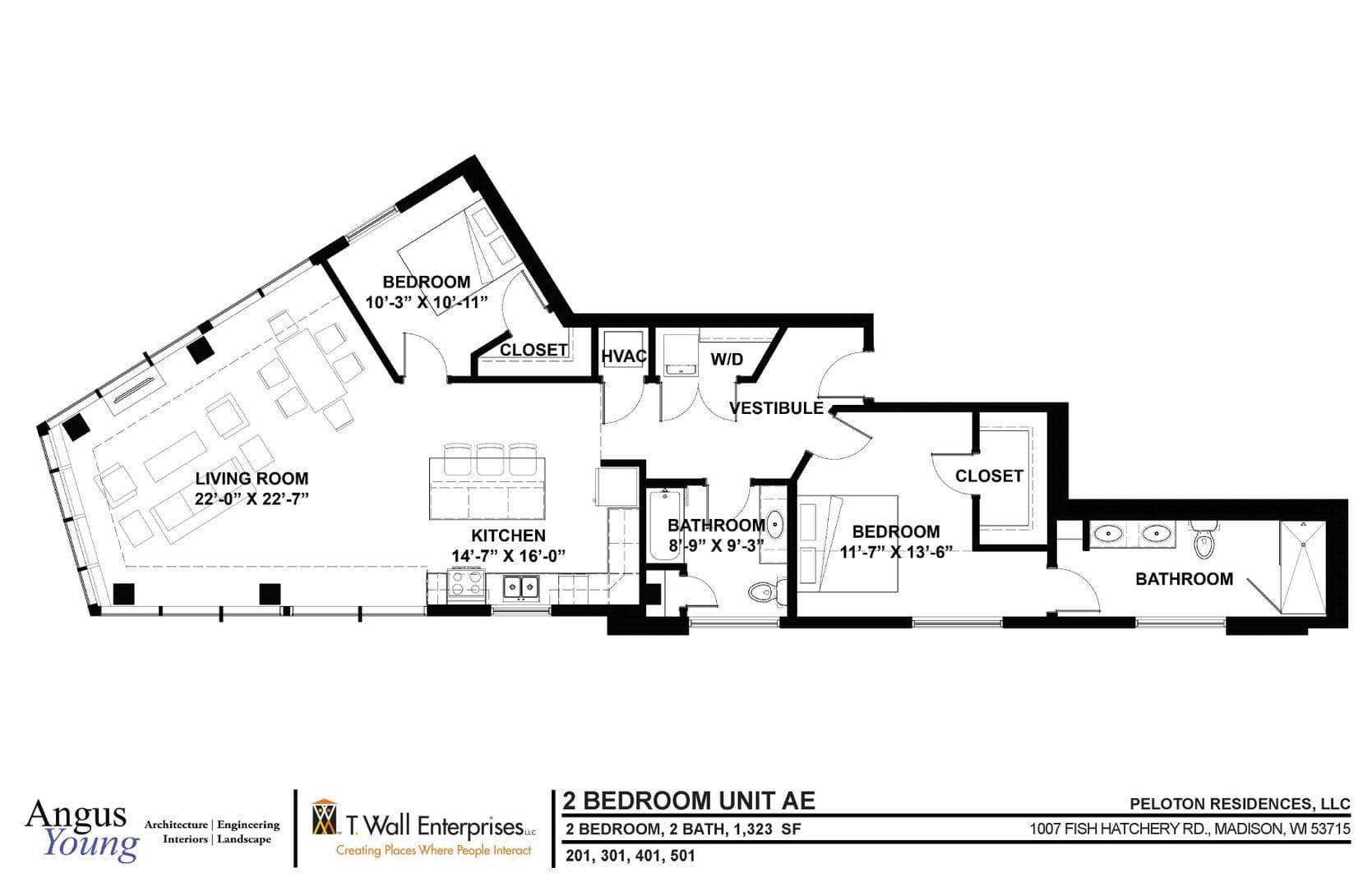 Madison Apartment: 1007 Fish Hatchery Road