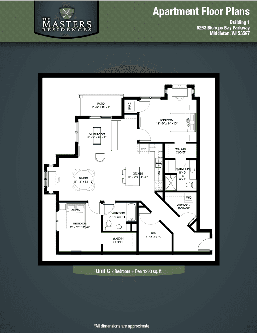 MIDDLETON Apartment: 5263 BISHOPS BAY PARKWAY