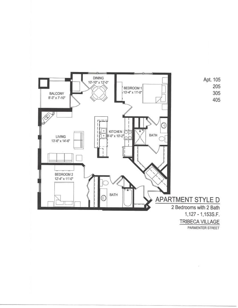 MIDDLETON Apartment: 3700 PARMENTER ST