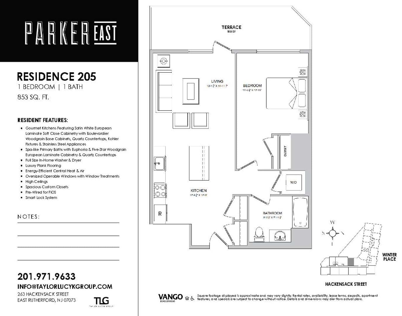 East Rutherford Apartment: 263 Hackensack Street