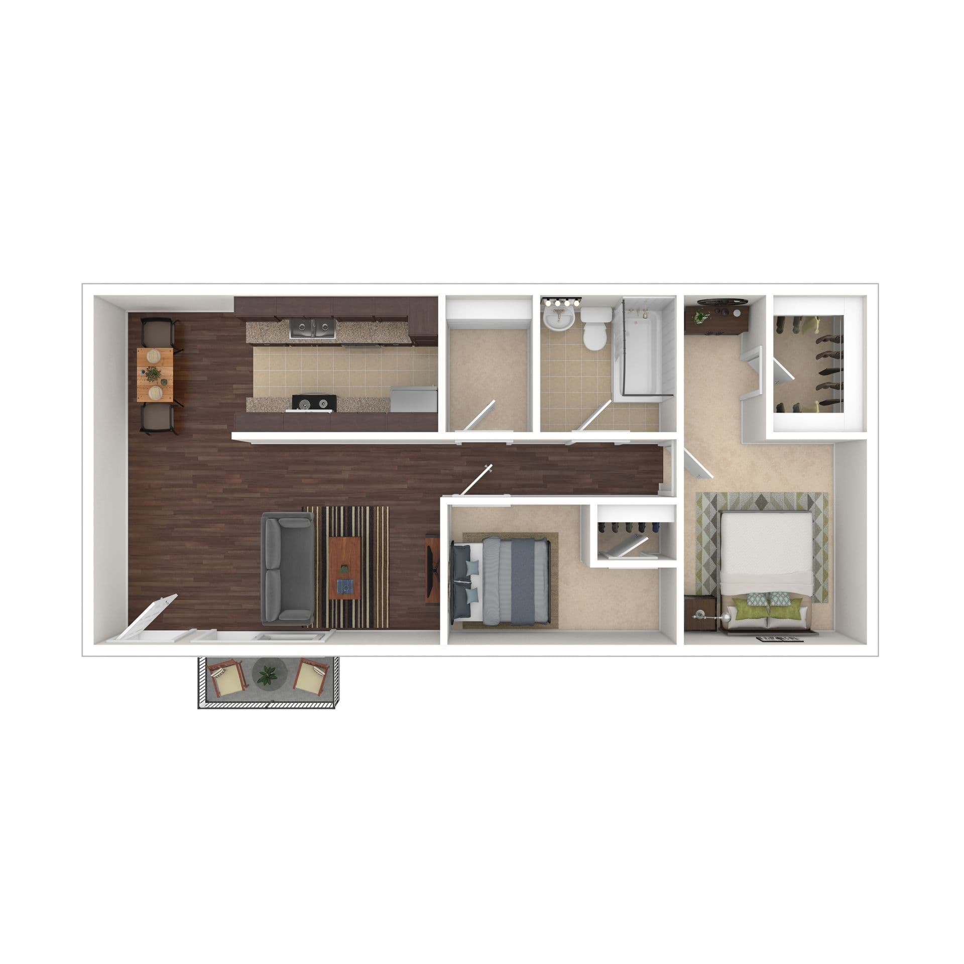 Oakdale Apartment: 150 S. Wood Avenue Apt 103