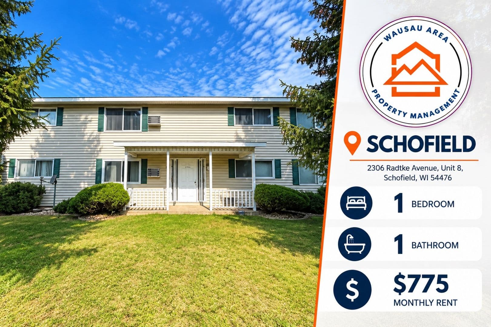 Schofield Apartment: 2306 Radtke Avenue