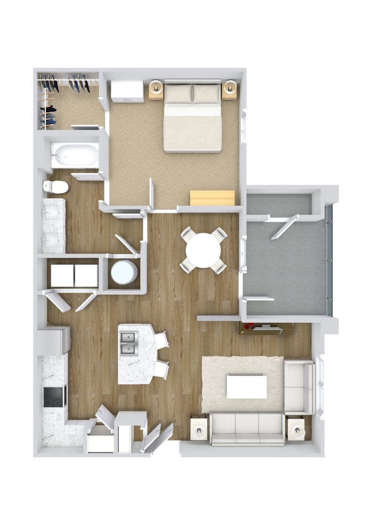 Hickory Apartment: 4000 North Center Street