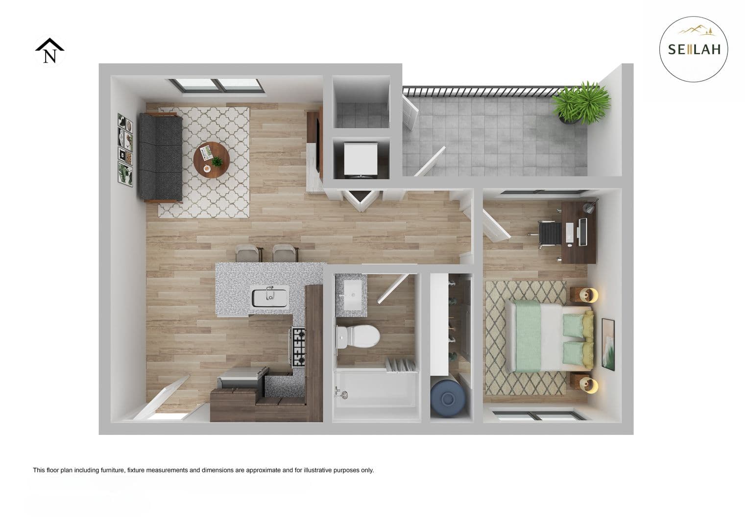 Tacoma Apartment: 3579 S G Street