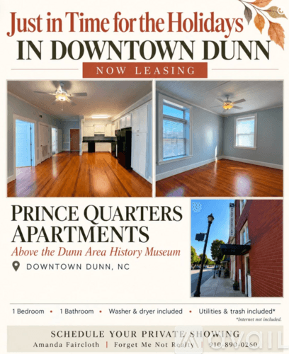 Dunn Apartment: 201 E Broad St