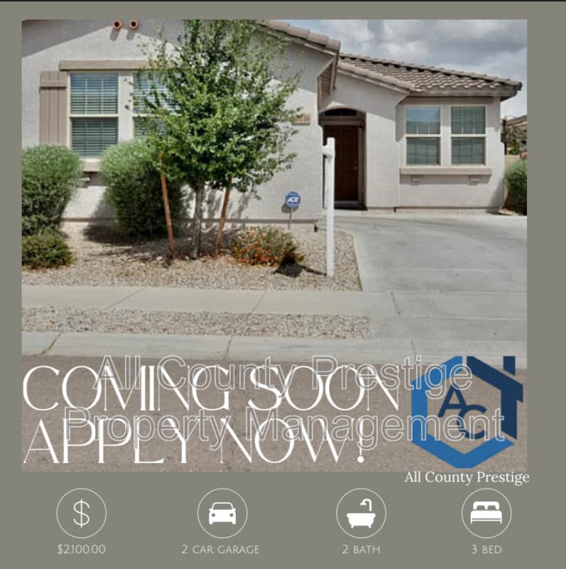 Goodyear House: 17716 W Desert Bloom St