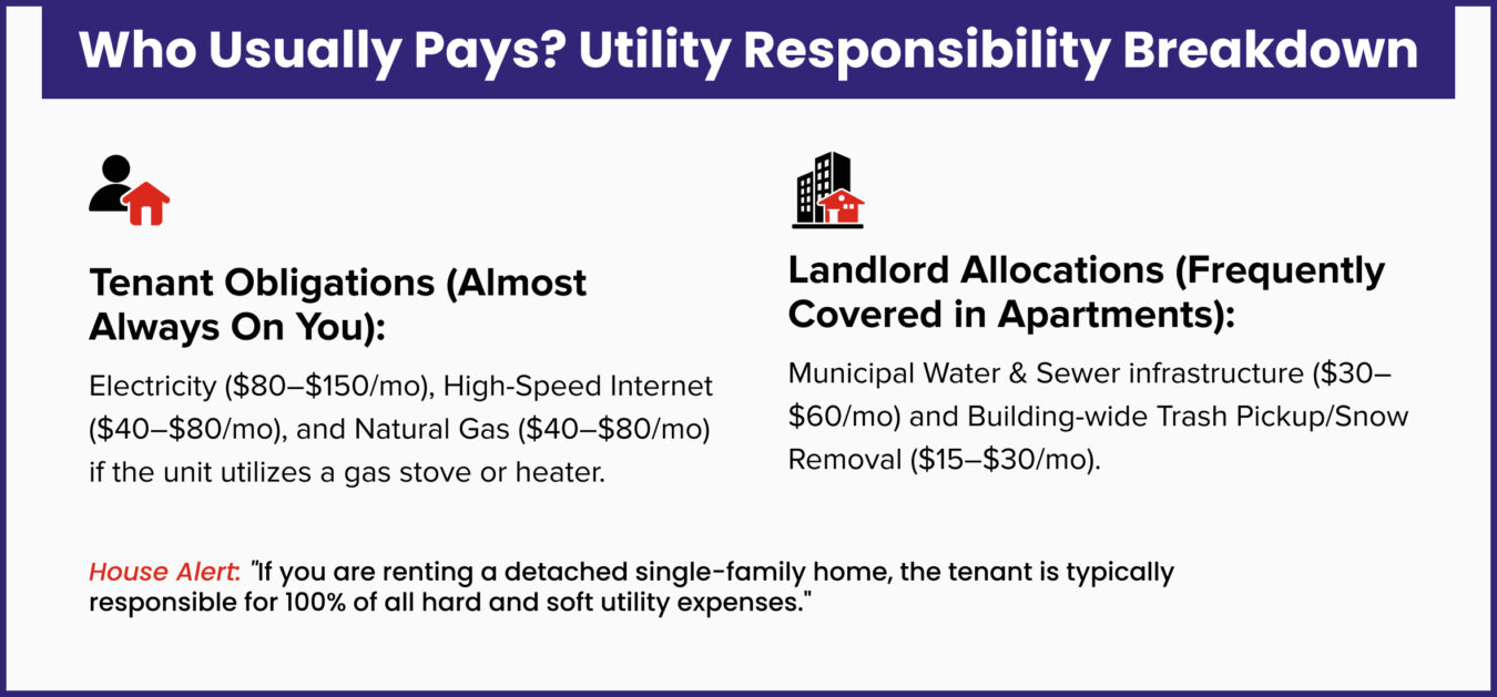 Who Usually Pays Utility Responsibility Breakdown